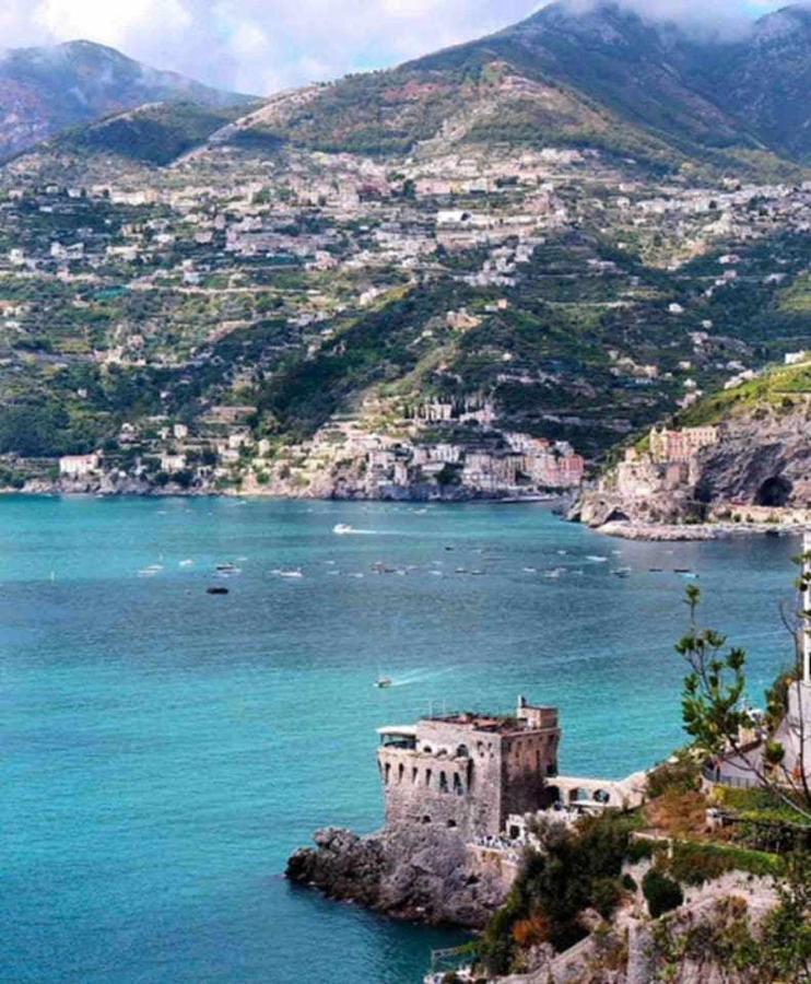 Apartamento Sea Pearl Nuovissimo A Due Passi Dal Mare Maiori Exterior foto