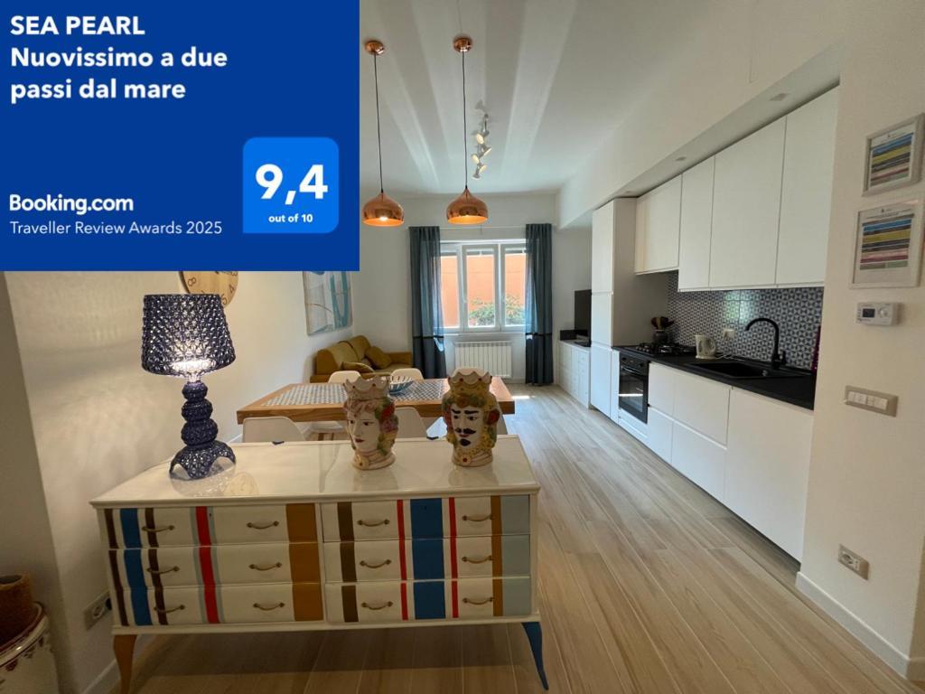 Apartamento Sea Pearl Nuovissimo A Due Passi Dal Mare Maiori Exterior foto